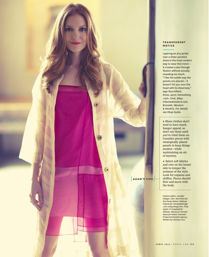 Tracey Mattingly - News - Darby Stanchfield in O, The Oprah Magazine